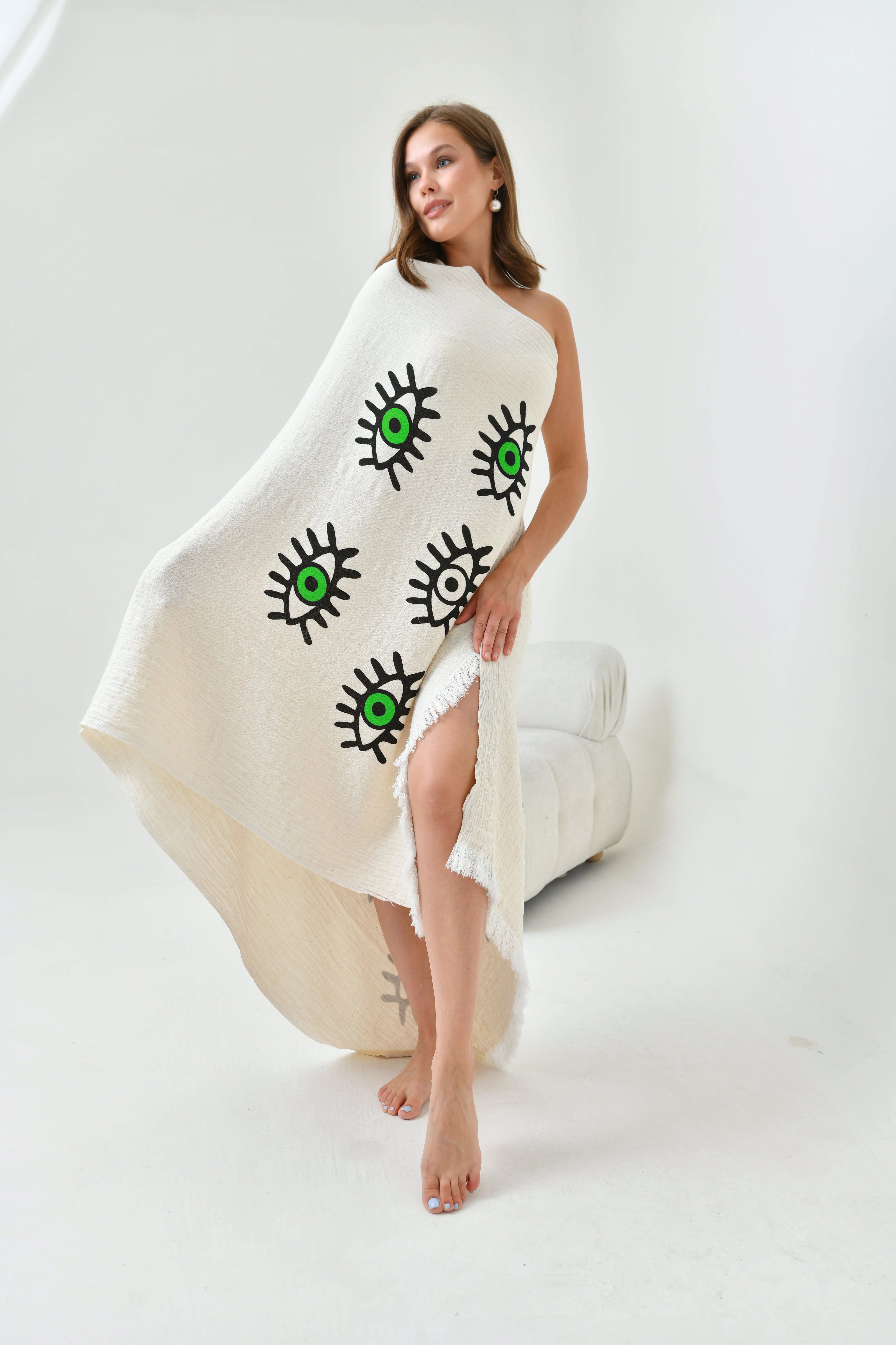 MÜSLİN PLAJ HAVLUSU