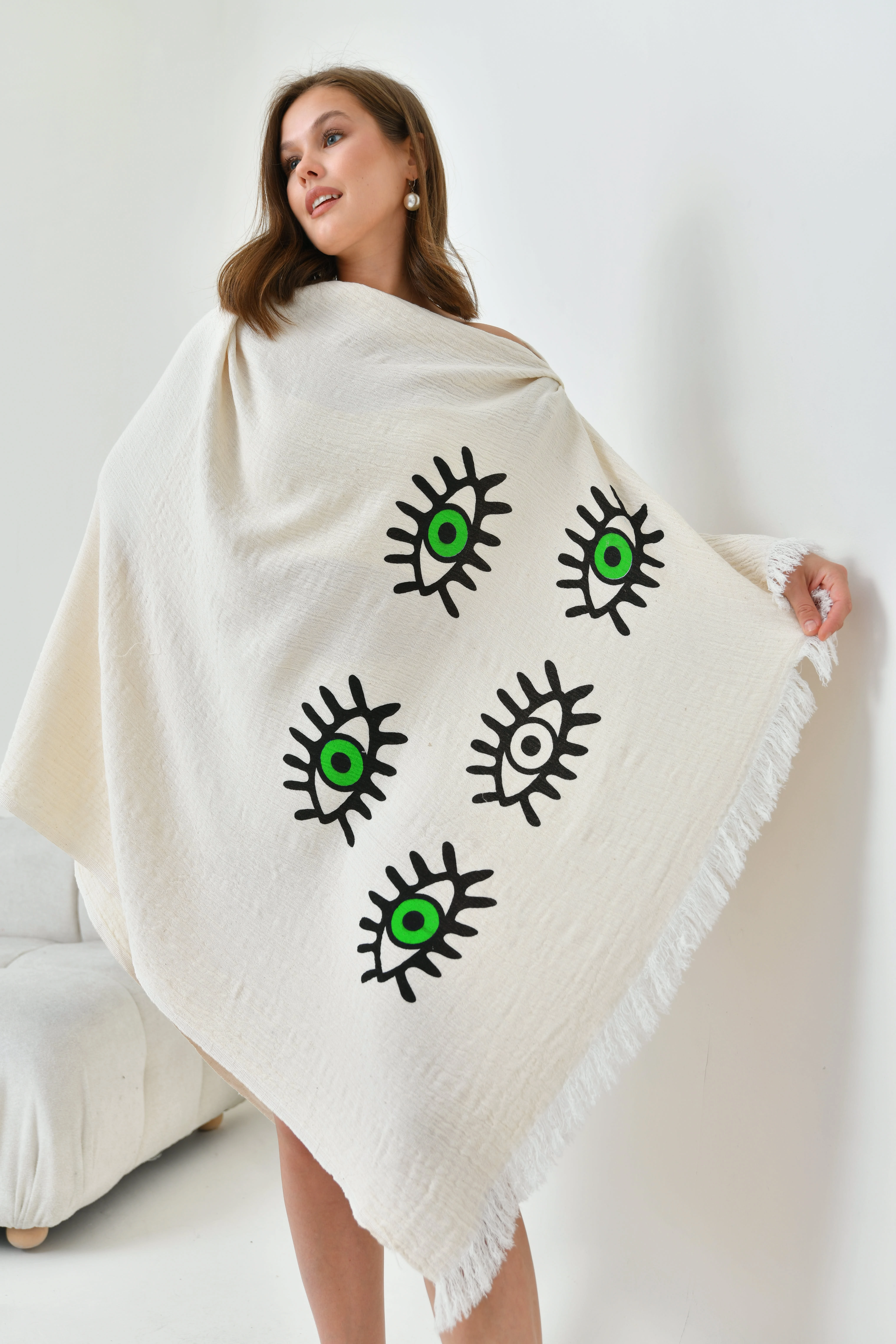 MÜSLİN PLAJ HAVLUSU